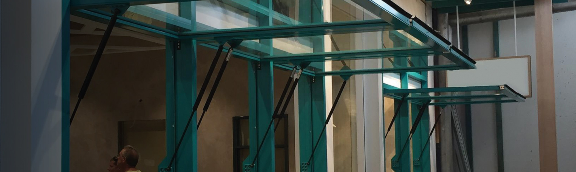 Monarch Renlita Gas strut single leaf door ARA Manufacture