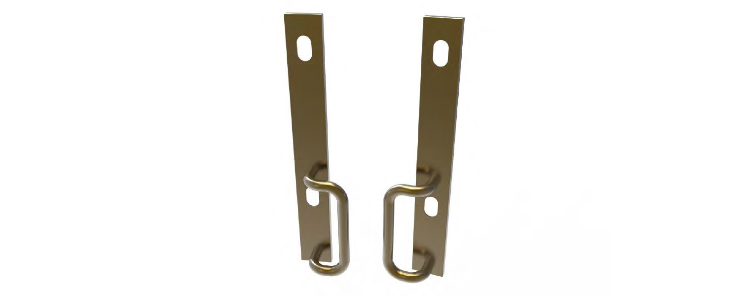 Patina Dual Lock Control Cylinder Pull Brass