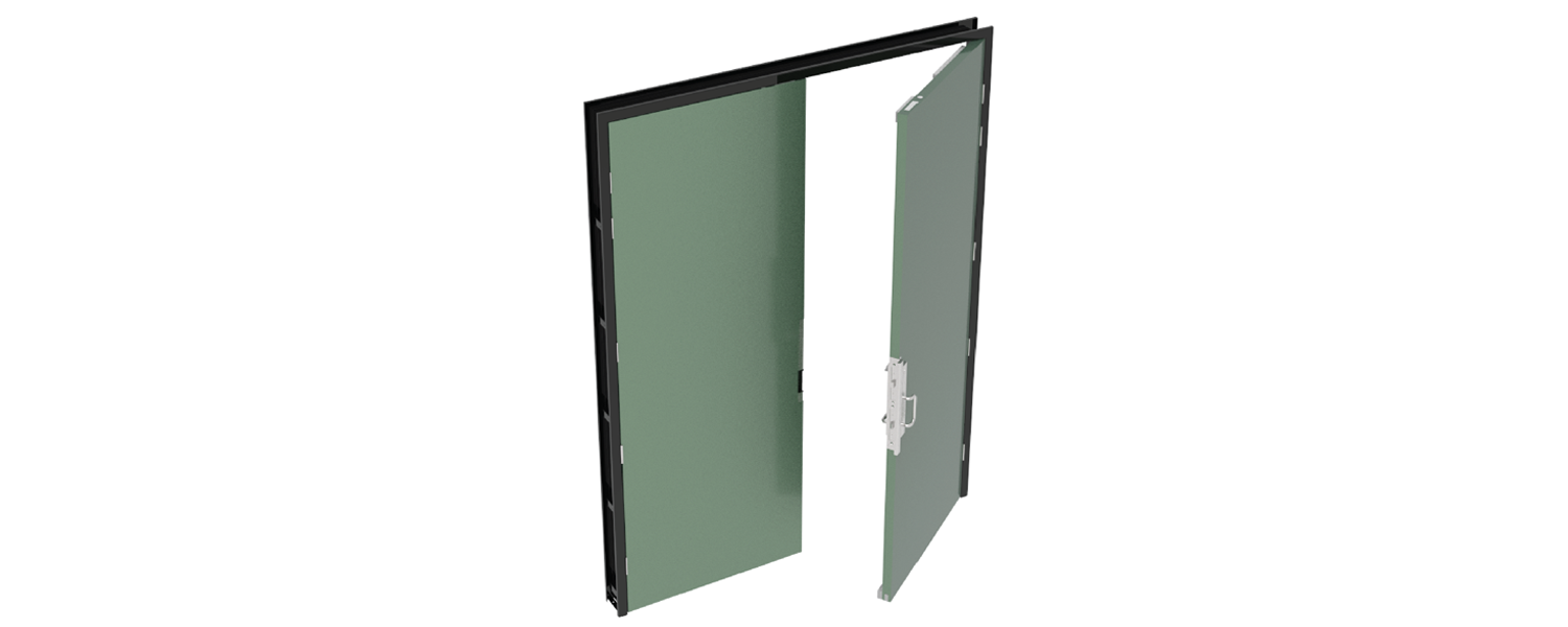 Secure Area Perimeter Doorsets – Double door two pack paint collections