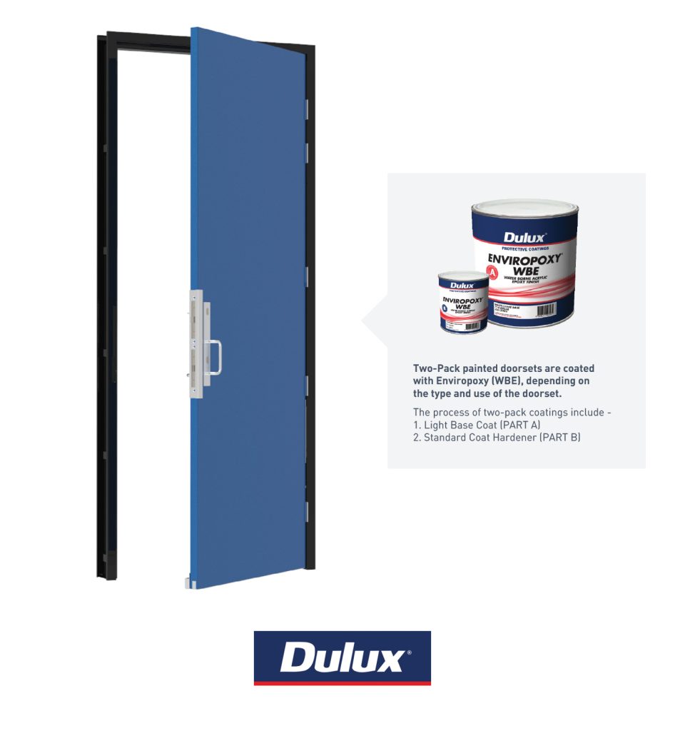 Secure Area Perimeter Doorsets - Single doors two pack paint ...
