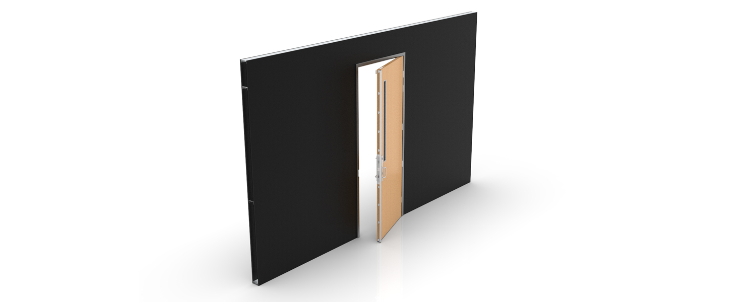 Adaptability Plates – Single door configuration