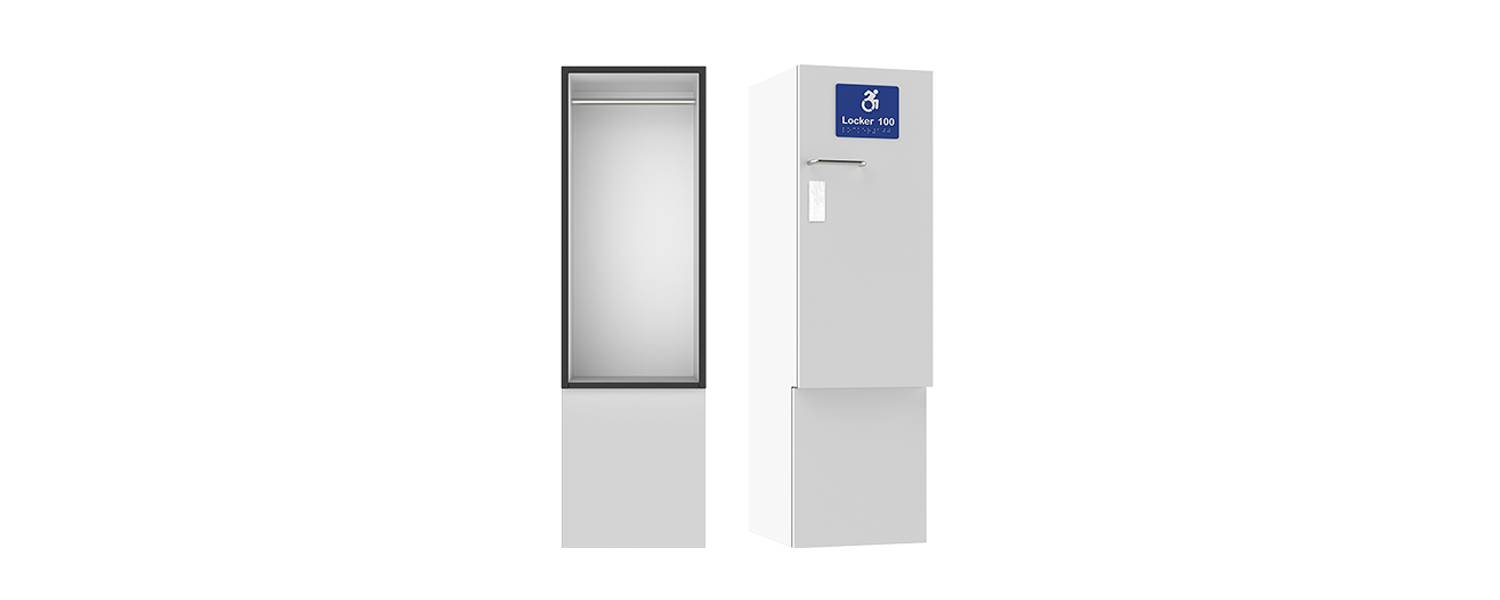 Accessible one door hanging locker (ALP1)