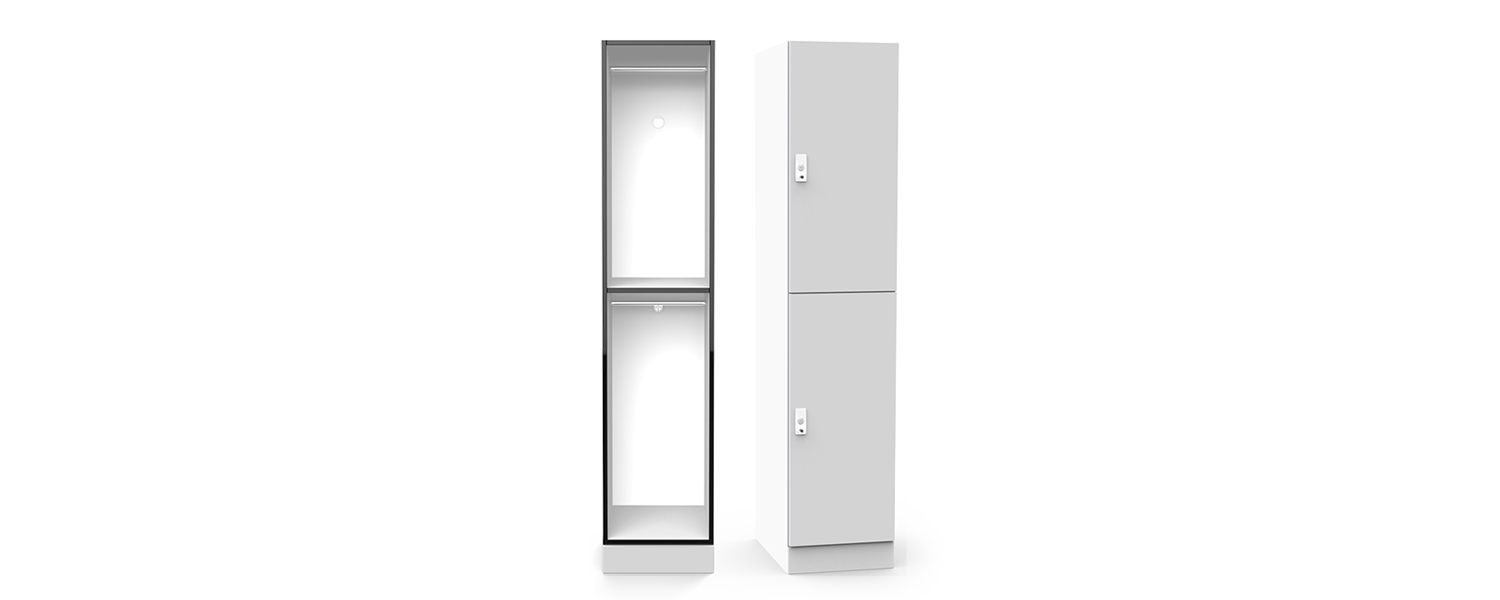 Lockin – Two door hanging locker (P2)