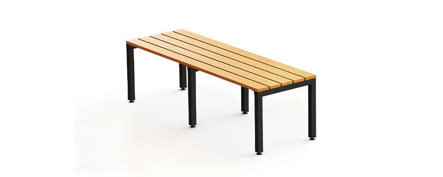Single timber bench seat (S1)