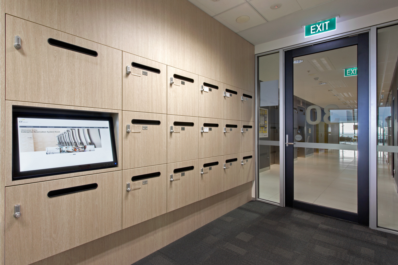 Ernst and Young Lockers